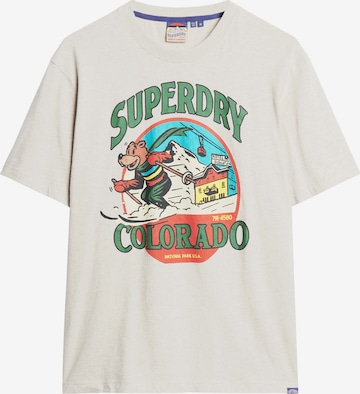 Superdry Shirt in Beige: predná strana