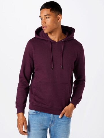 Urban Classics Sweatshirt in Rot: Vorderseite
