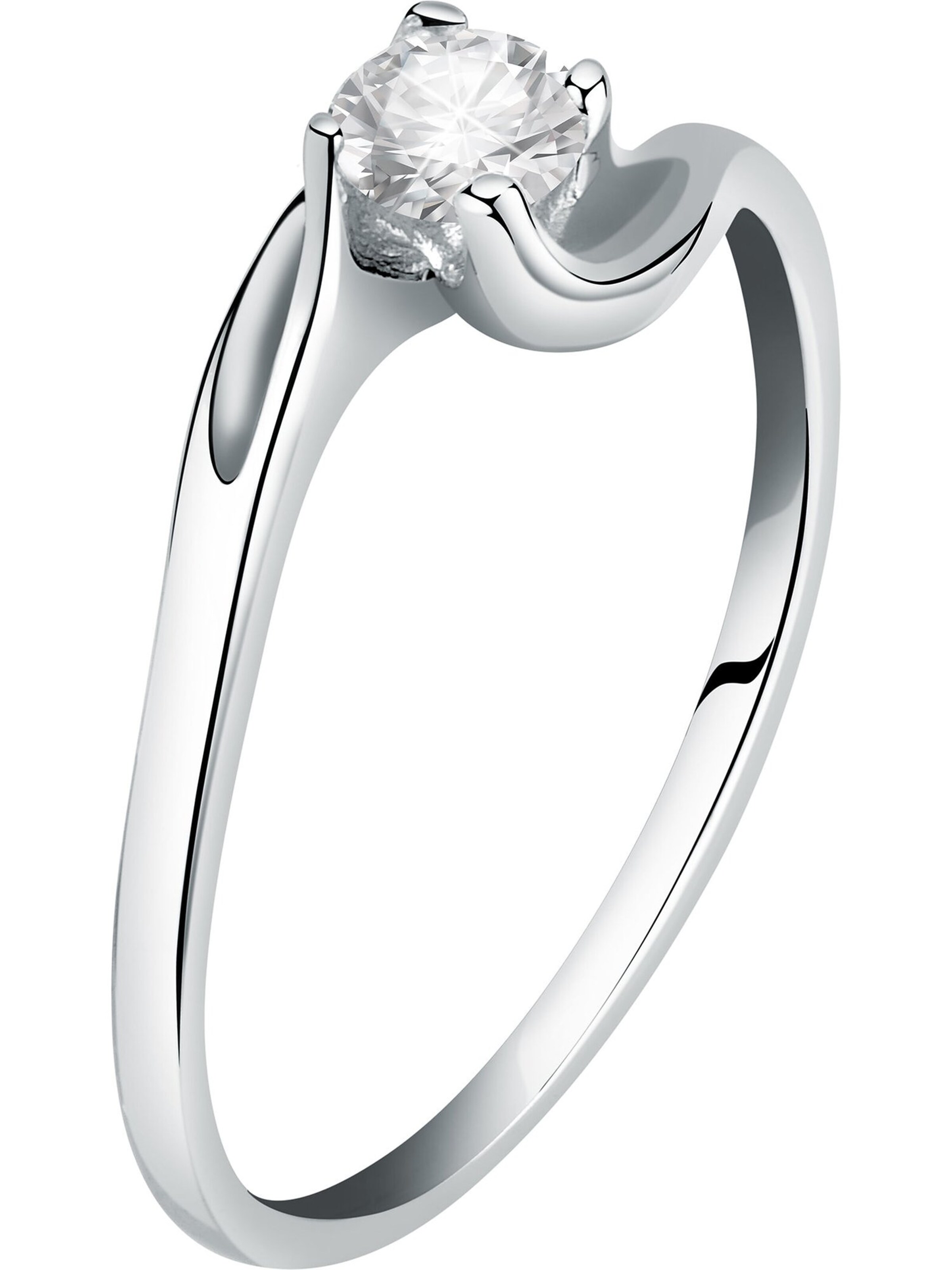 CHRIST Ring in Silber: Vorderseite