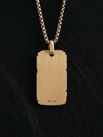 Pendentif 'BOXE OMBRA' REYTEL en jaune