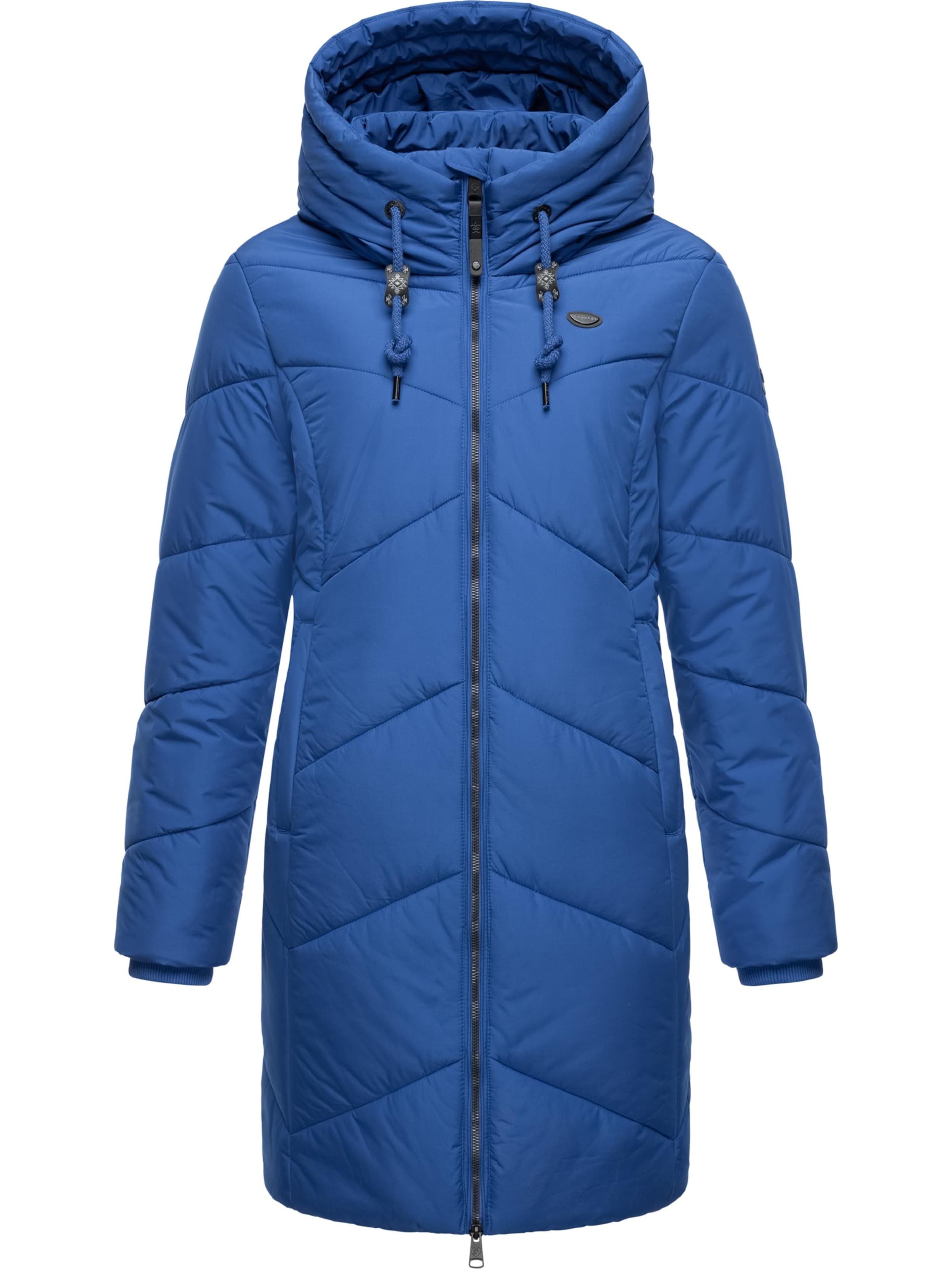 mėlyna Ragwear Žieminis paltas 'Novista': priekis