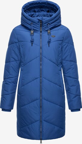 Manteau d’hiver 'Novista' Ragwear en bleu : devant