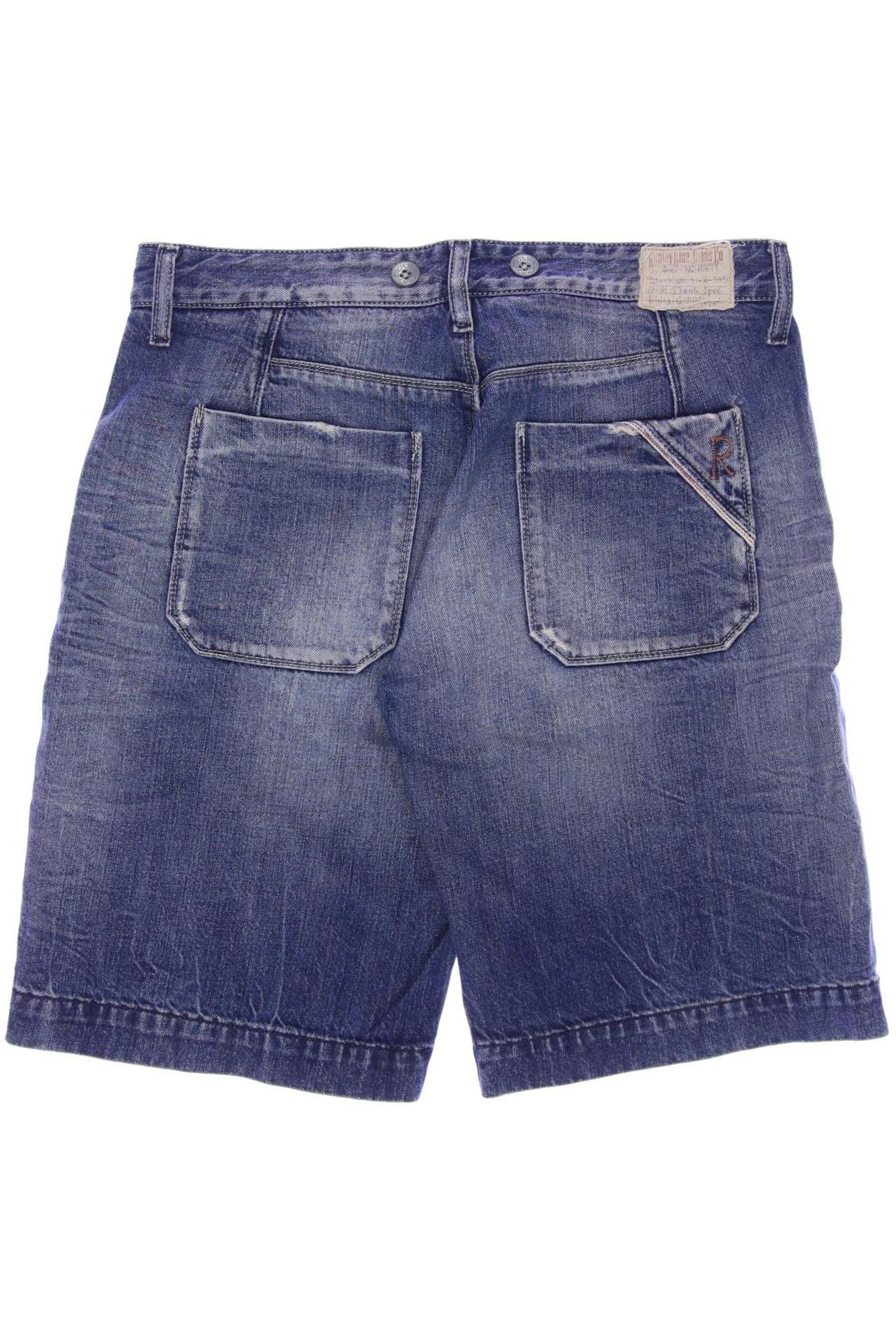 REPLAY Shorts 28 in Blau