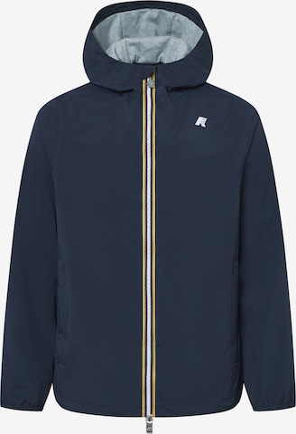 Giacca funzionale 'Jack' di K-Way in blu: frontale
