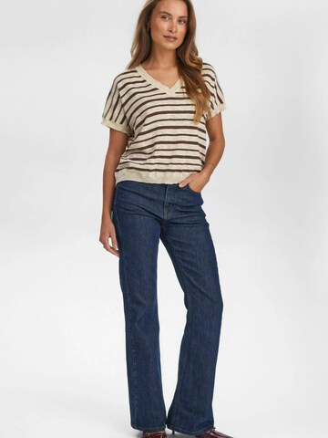 NÜMPH Pullover 'KIKI' i beige