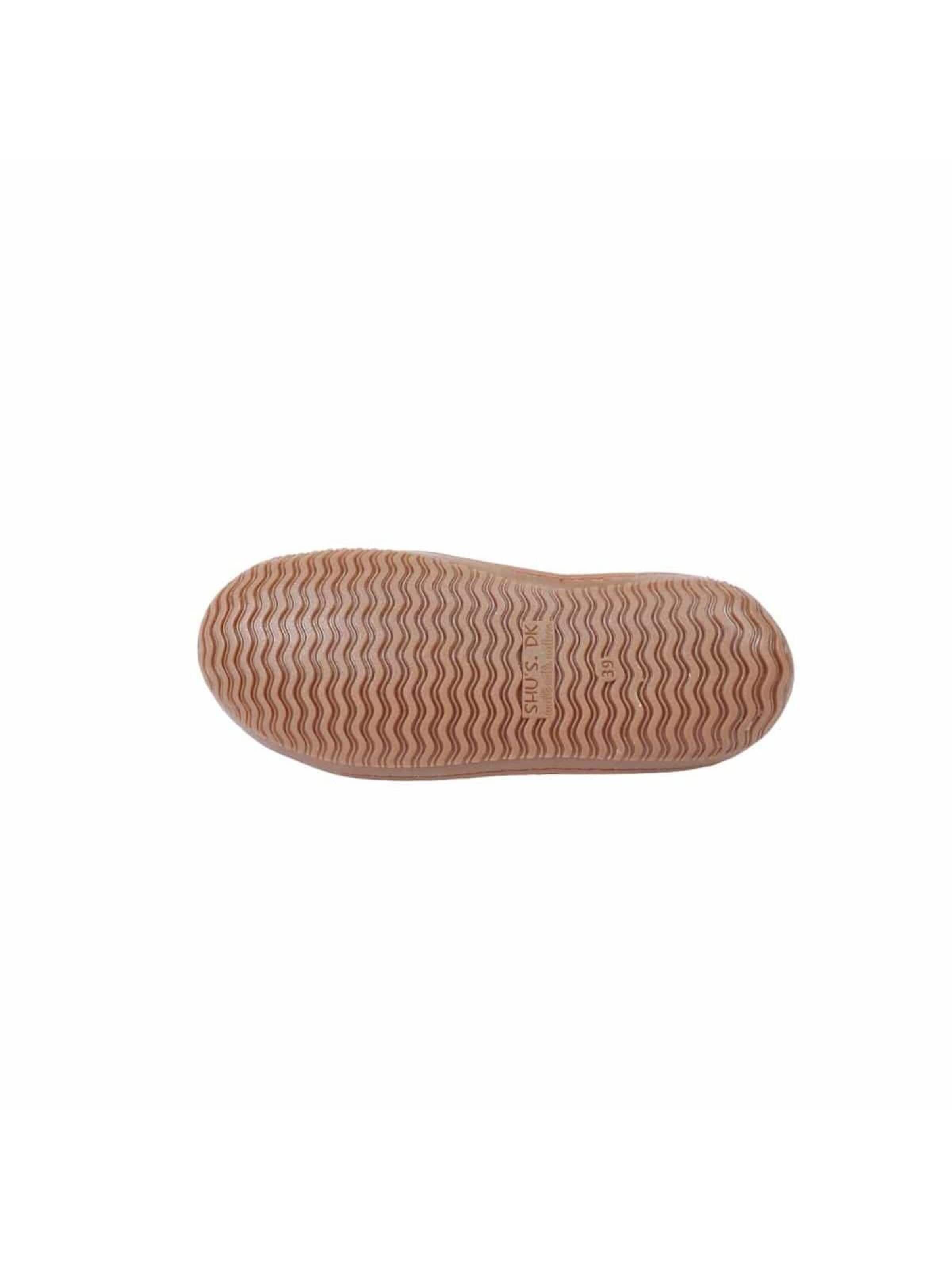 SHUS walk with nature Innesko 'Uldhjemmesko (100% ren uld) m/Gummisål – Dansk Design fra SHUS' i röd