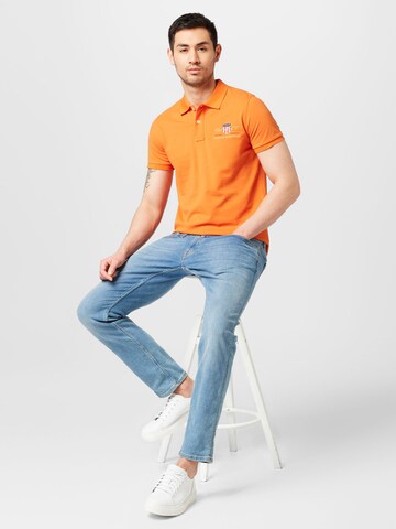 GANT Μπλουζάκι σε πορτοκαλί