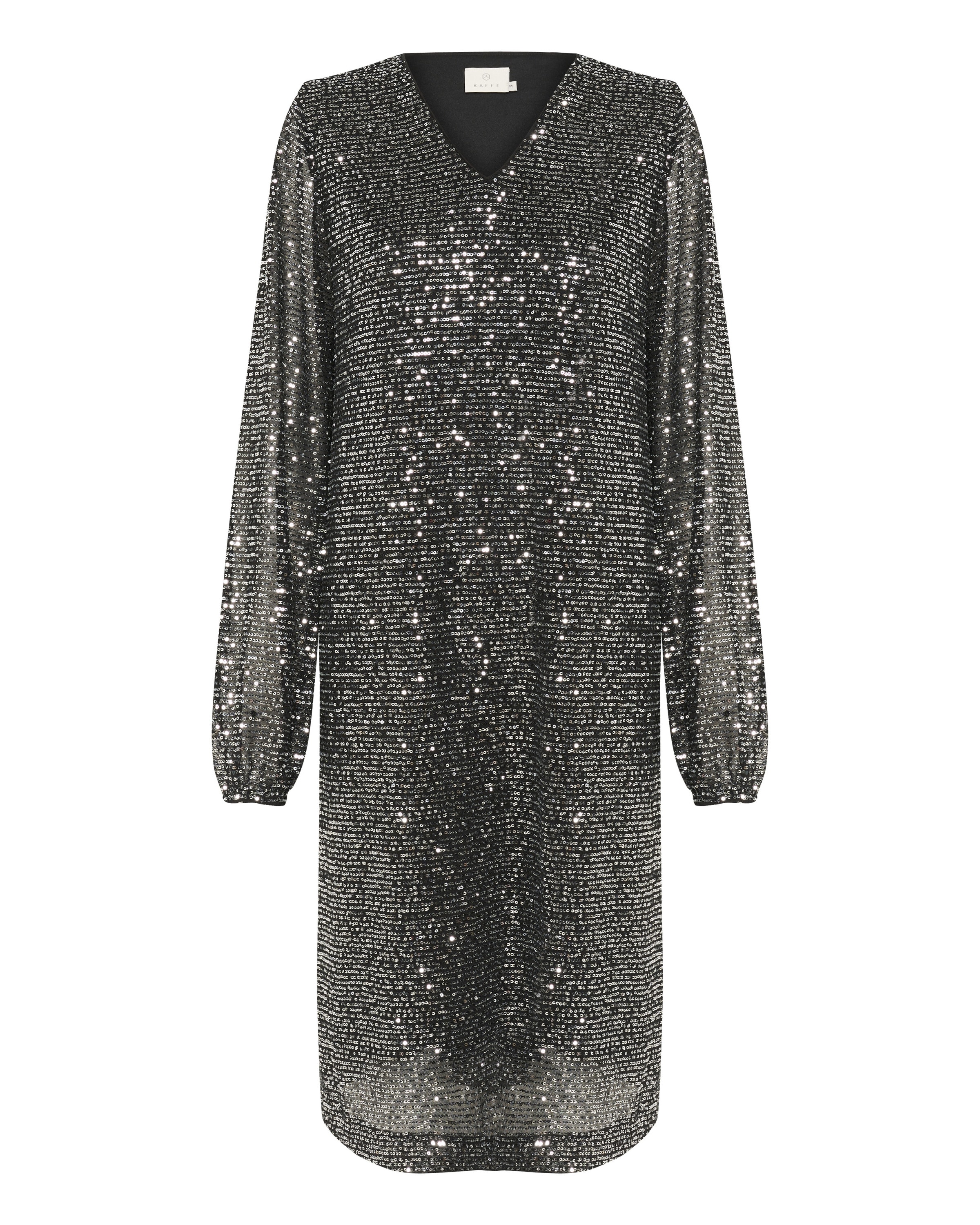 Kaffe Kleid 'Lila' in Grau: Vorderseite