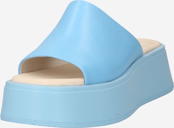 VAGABOND SHOEMAKERS Pantofle 'COURTNEY' – modrá: přední strana