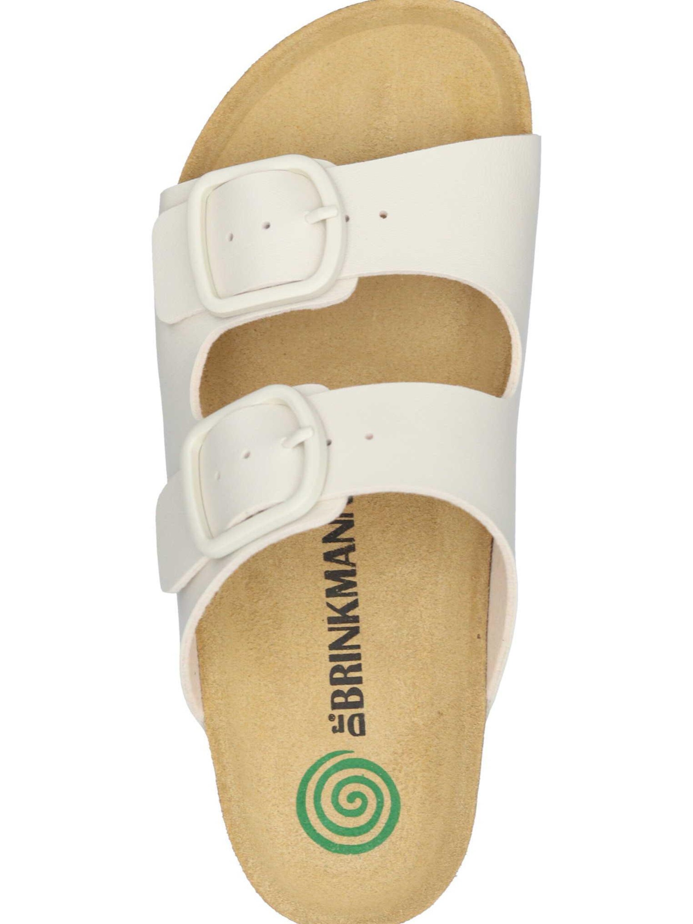 DR. BRINKMANN Mules 'BONILLO' in White