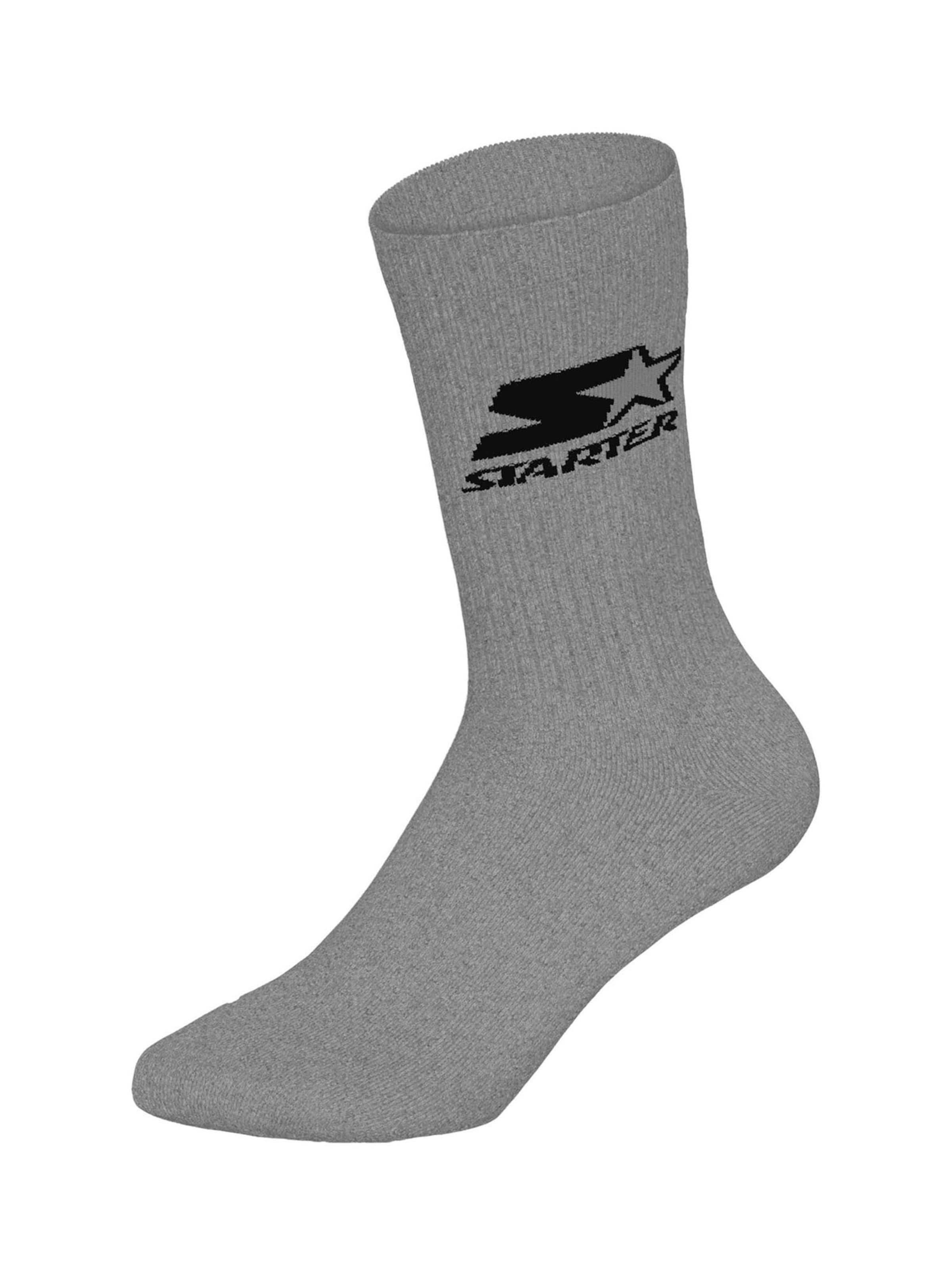 Chaussettes ' Crew ' Starter en gris