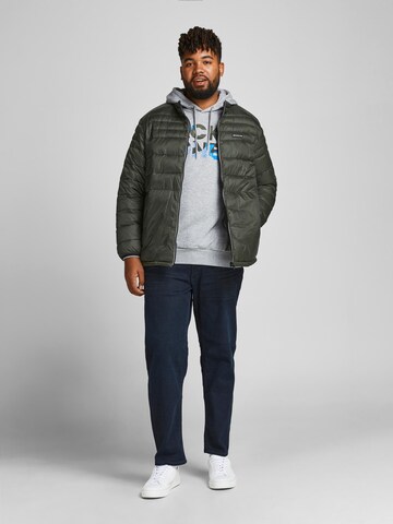 Jack & Jones Plus Prechodná bunda 'Ace' - Zelená