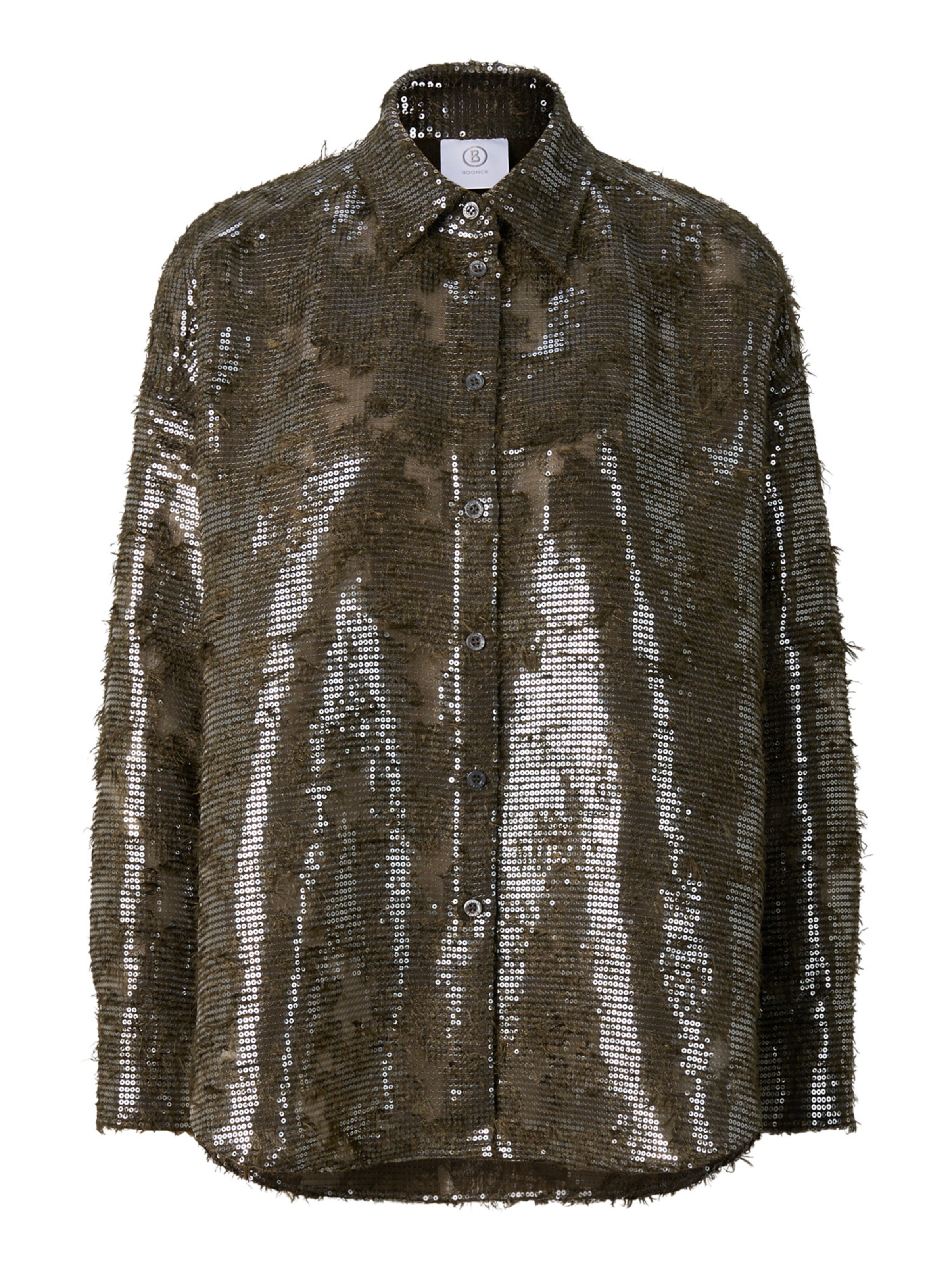BOGNER Bluse in Grün: Vorderseite
