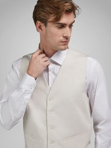 Gilet de costume HECHTER PARIS en blanc