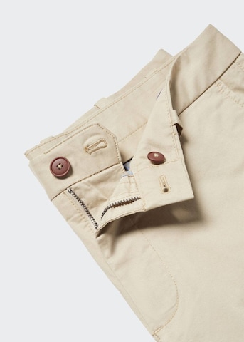 MANGO MAN Regular Hose 'Gracia' in Beige