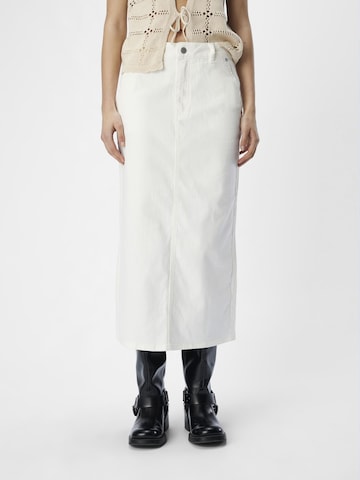 Jupe 'Thora' OBJECT en blanc : devant