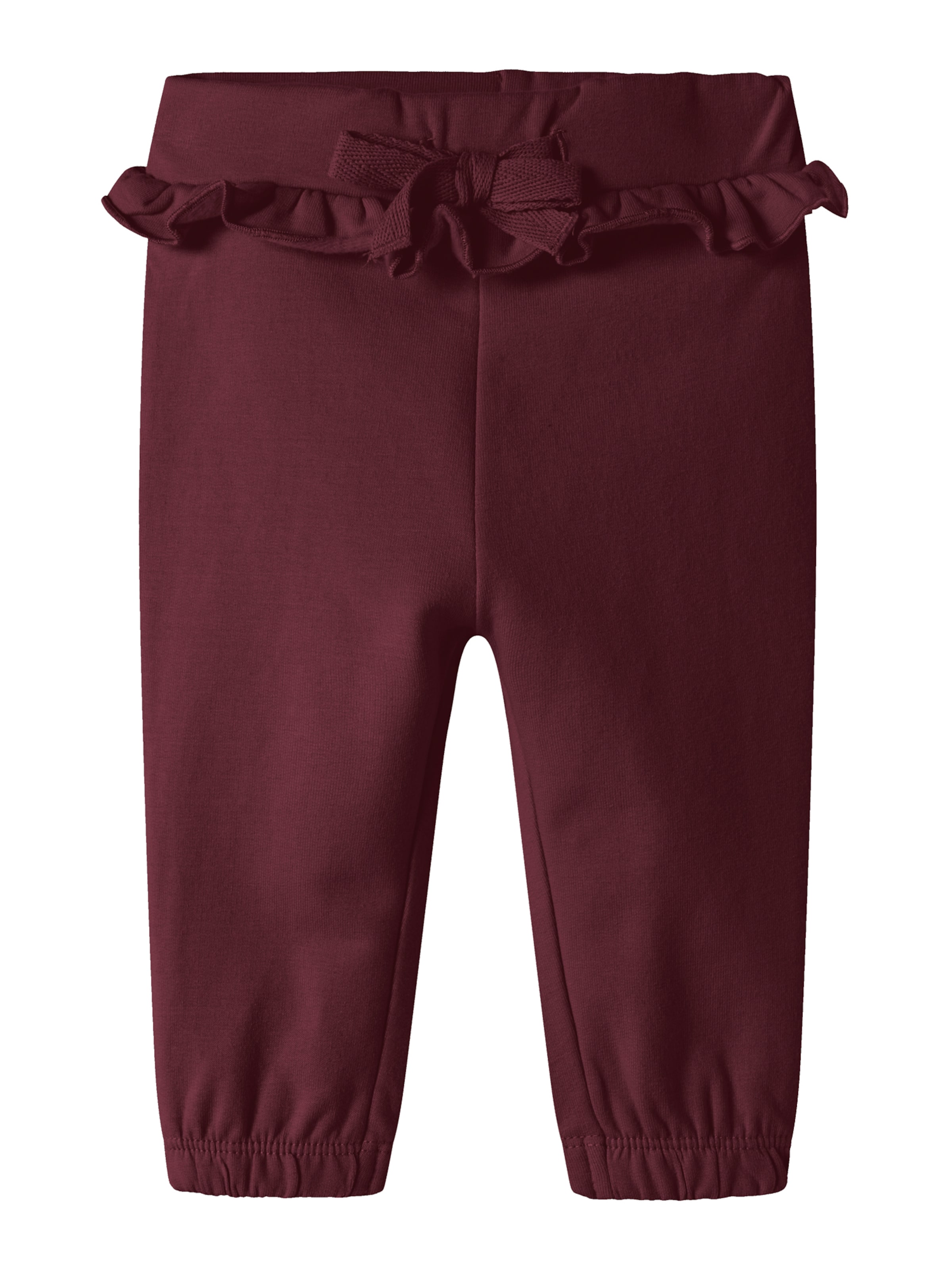 NAME IT Tapered Nadrág 'NBFROWANE' - piros: elől