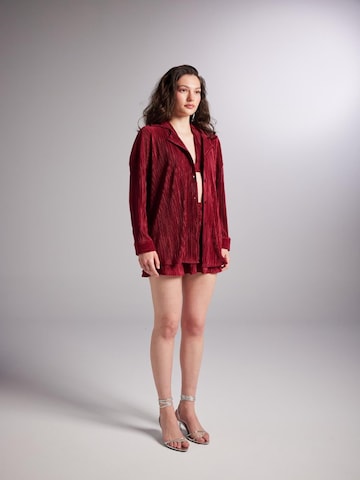 HOLLY LOLLY Bluse in Rot