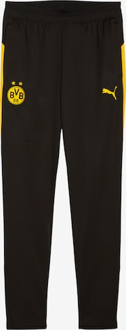 PUMA Regular Urheiluhousut 'Borussia Dortmund' värissä musta: etupuoli