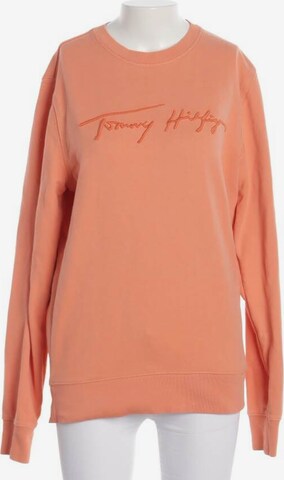 TOMMY HILFIGER Sweatshirt / Sweatjacke M in Orange: predná strana