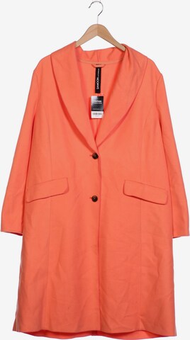 SAMOON Jacket & Coat in 4XL in Orange: front