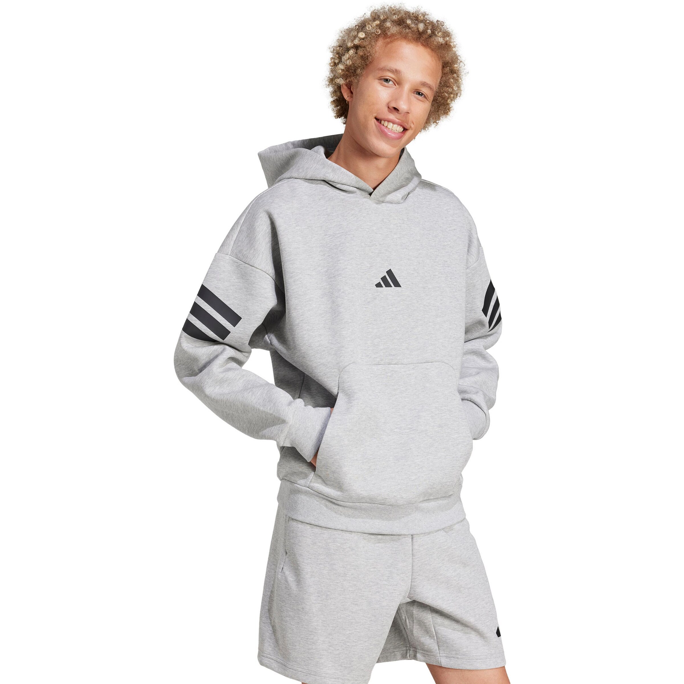 ADIDAS SPORTSWEAR Sportsweatshirt 'Future Icons' i grå