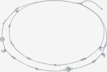 Lulu & Jane Necklace in Silver: front