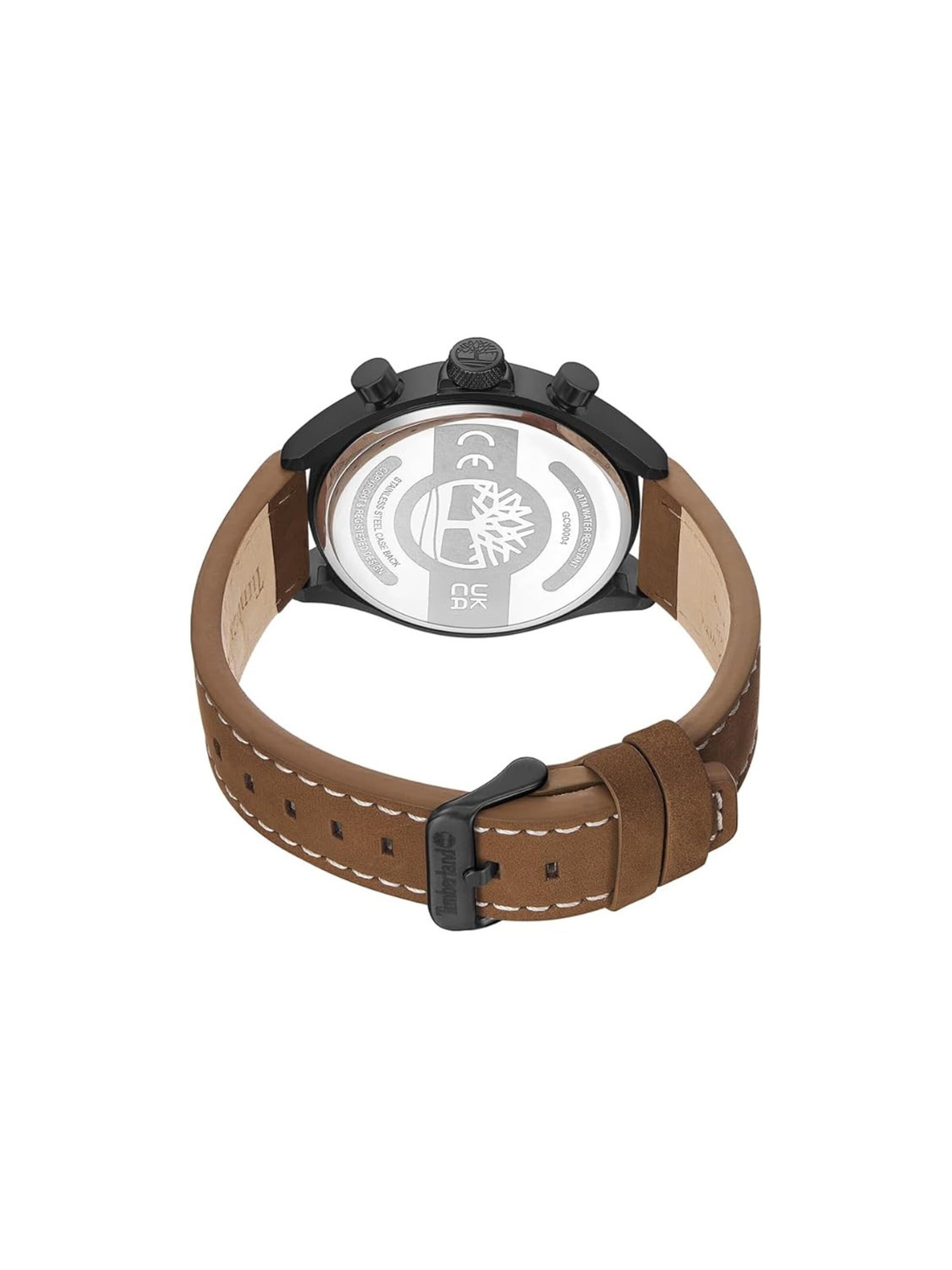 Montre à affichage analogique 'Montre homme Timberland Cherryfield  TDWGC9000401 chronographe' TIMBERLAND en marron