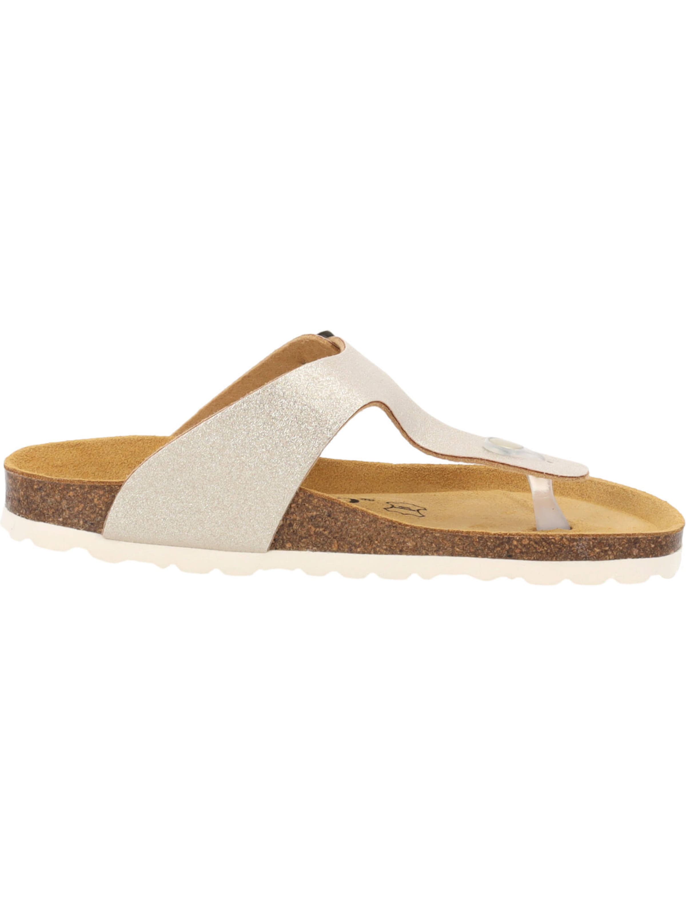 Flip-flops 'Kos Magnolia' de la Palado by Sila Sahin pe auriu