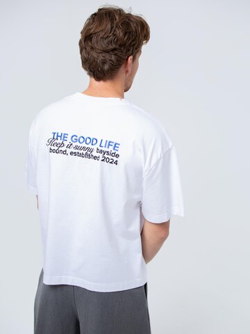 BAYSIDE BOUND Oversized shirt 'THE CORE UNISEX BOXY TEE' in White
