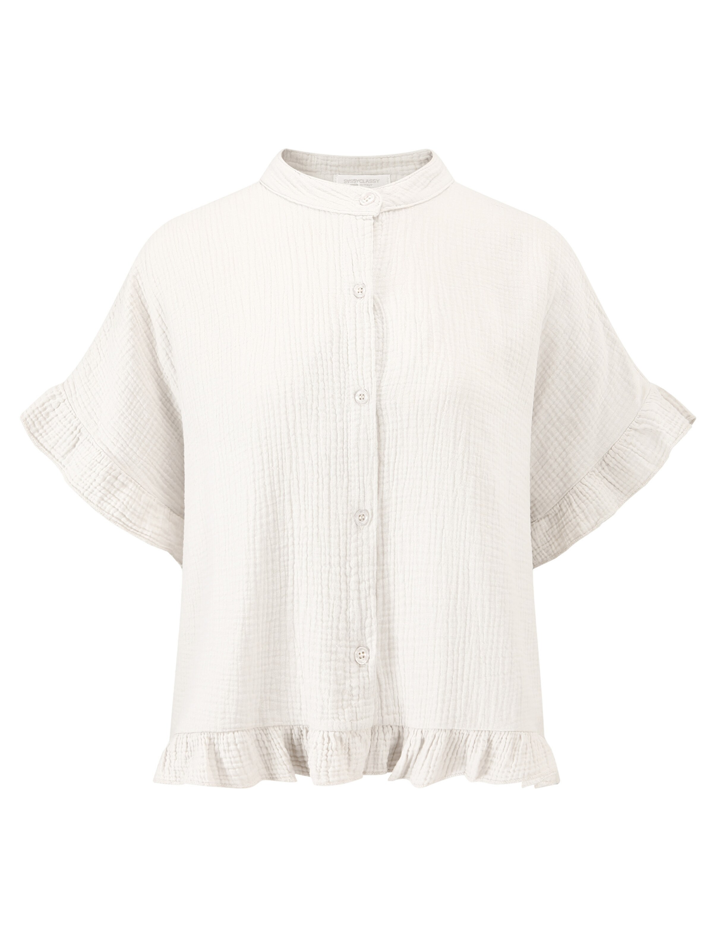 SASSYCLASSY Shirt in Beige: front