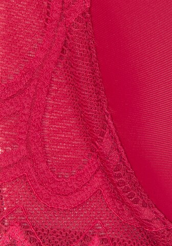 LASCANA - Soutien de tecido Soutien em vermelho