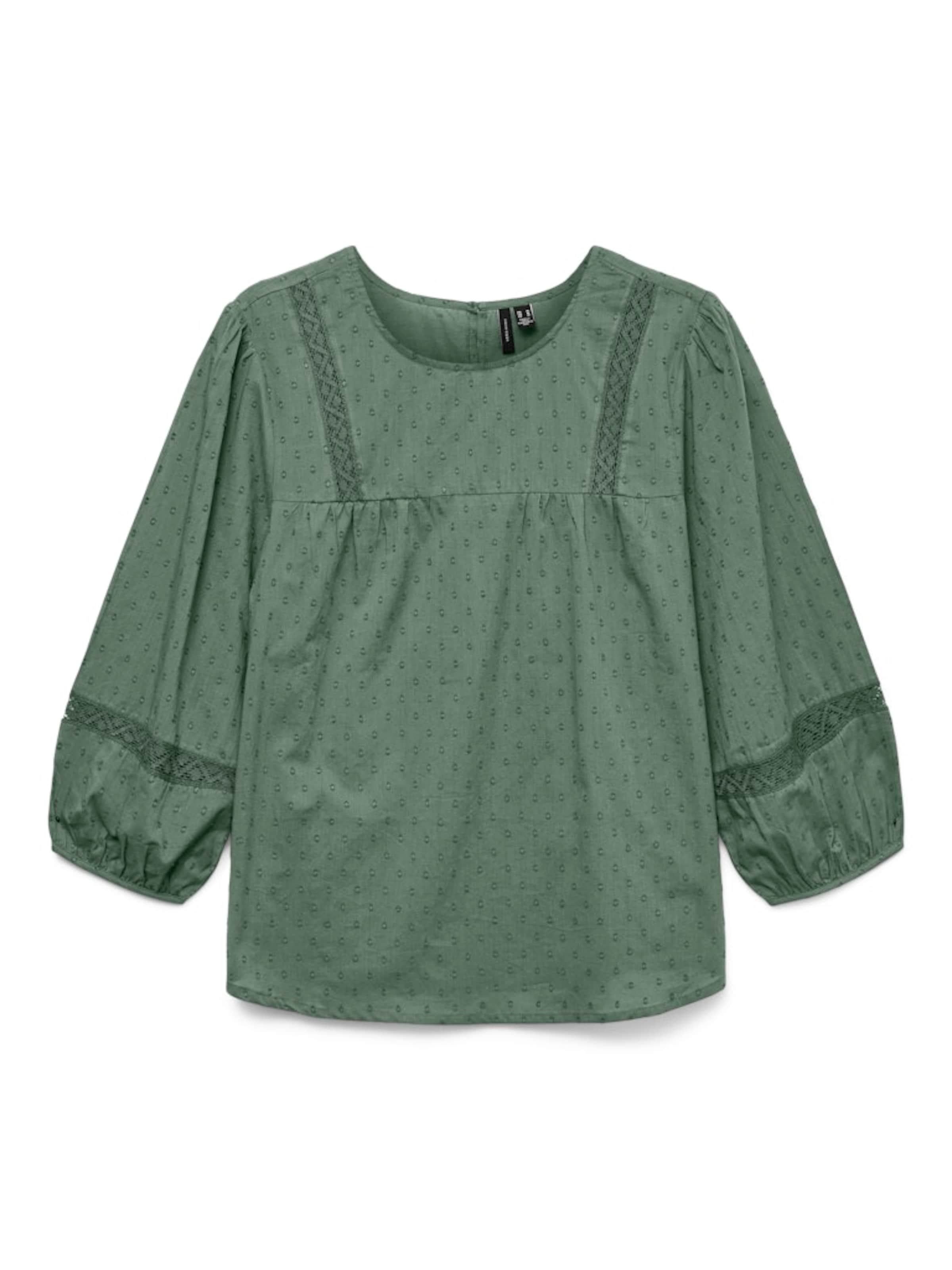 VERO MODA Blúzka 'VMTRINE' - Zelená: predná strana