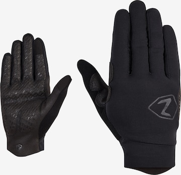 ZIENER Athletic Gloves in Black: front