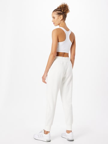 Effilé Pantalon de sport ESPRIT en blanc