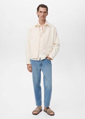 MANGO MAN Between-Season Jacket 'Lido' in Beige