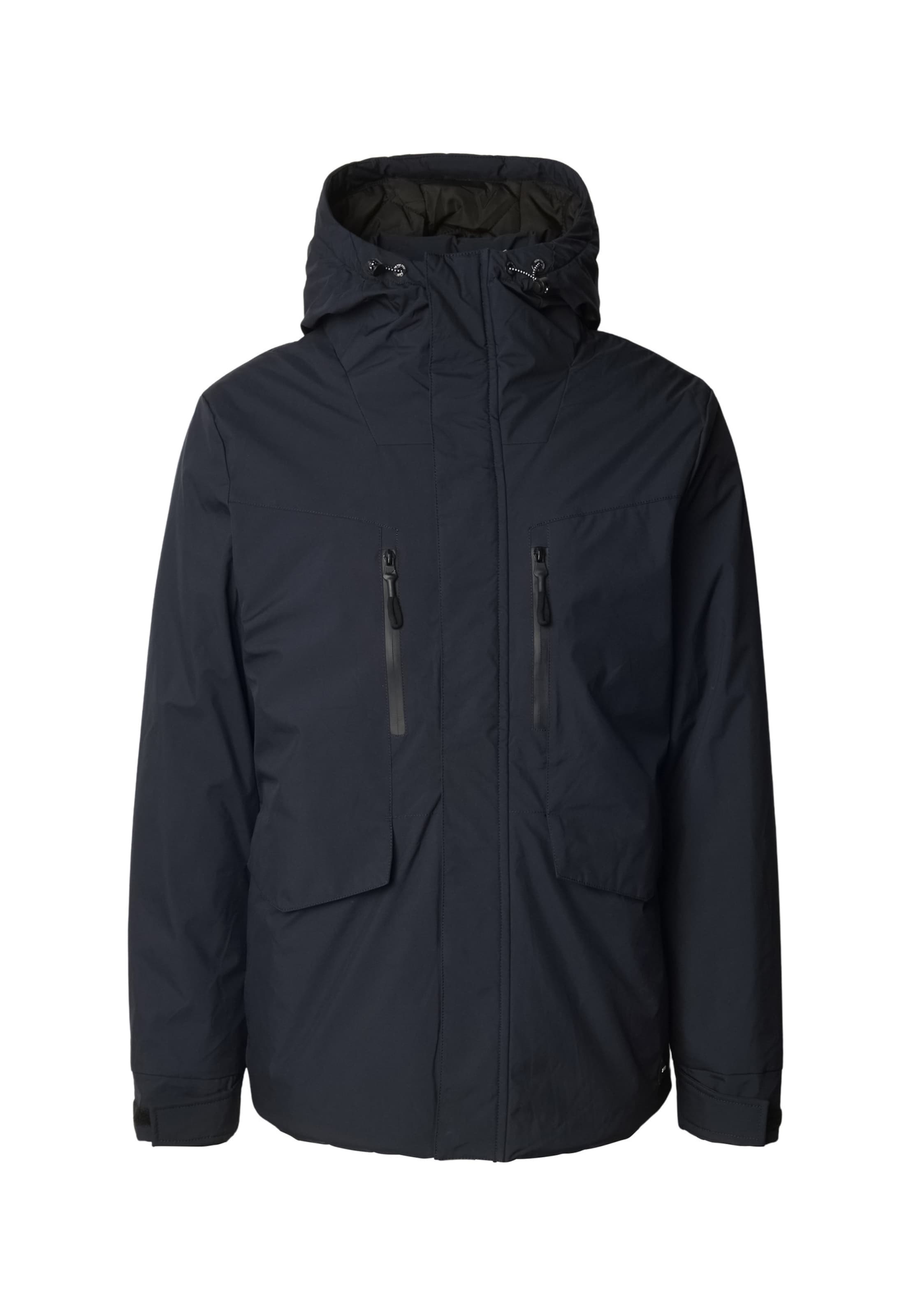 INDICODE JEANS Jacke 'Benyol' in Blau: Vorderseite