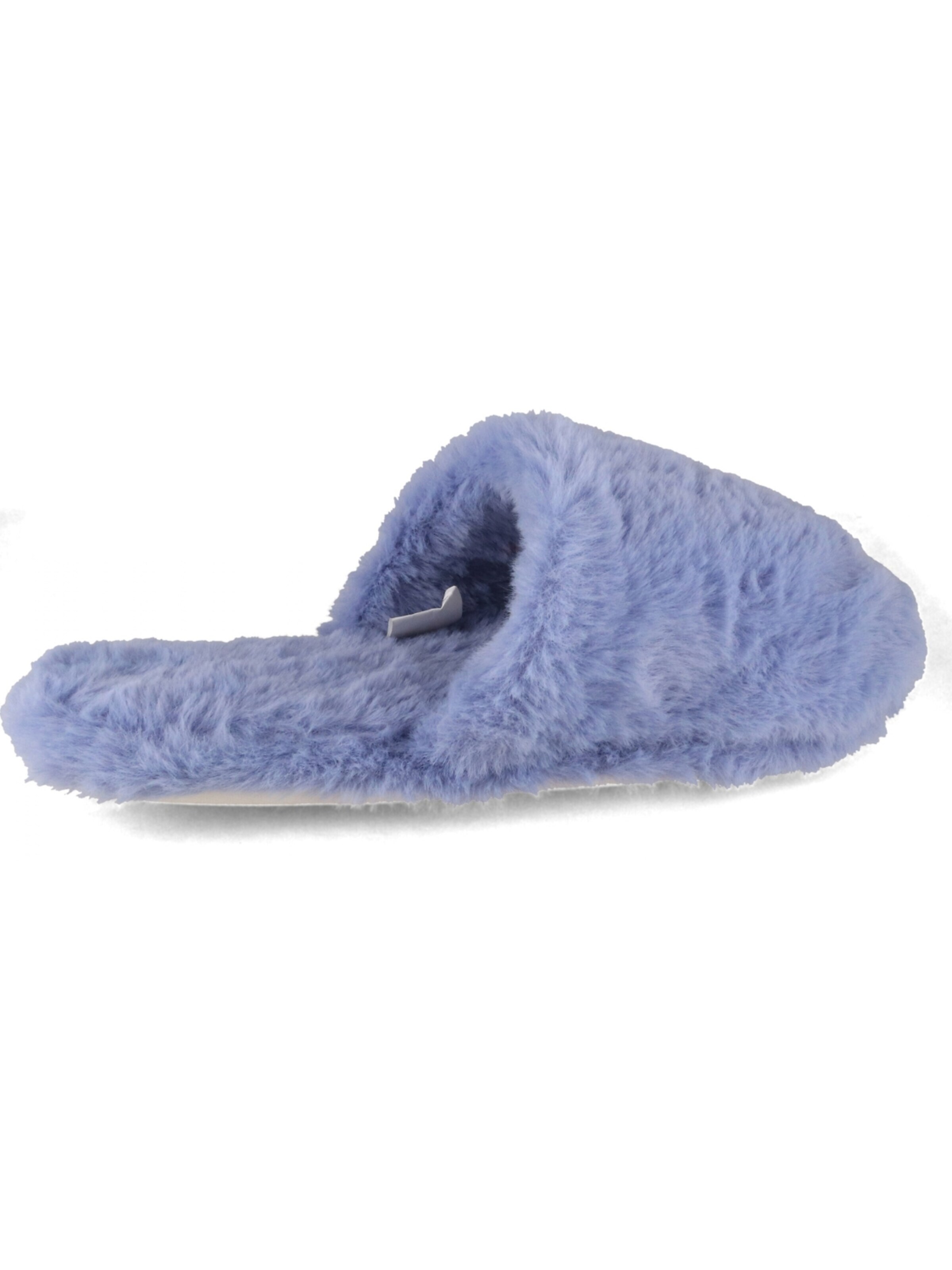 Fluffys Hausschuh 'Softina Damen Hausschuhe, ivory'‌‌‌‌‌‌‌ in Blau
