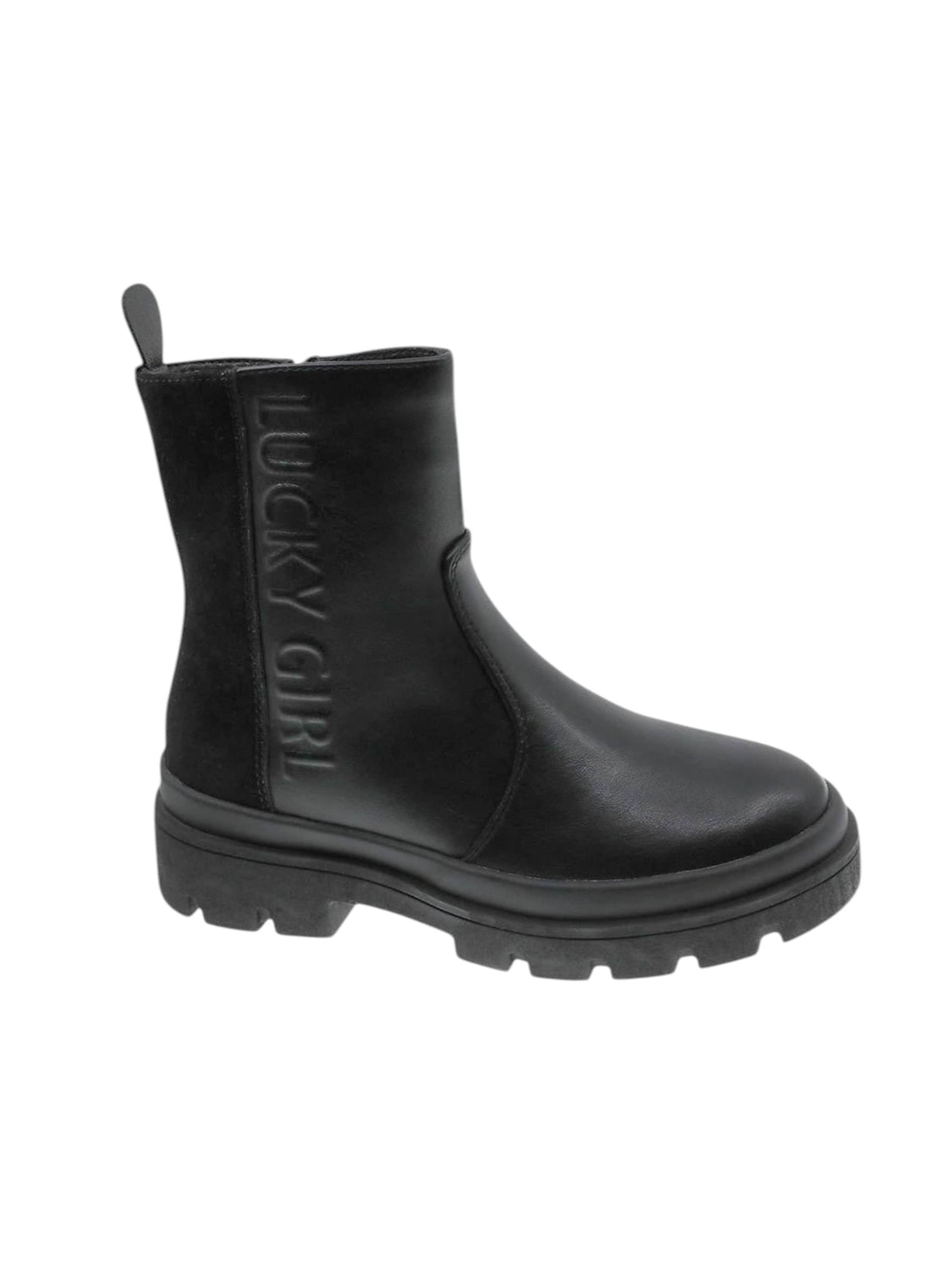 Beppi - Botas en negro: frente