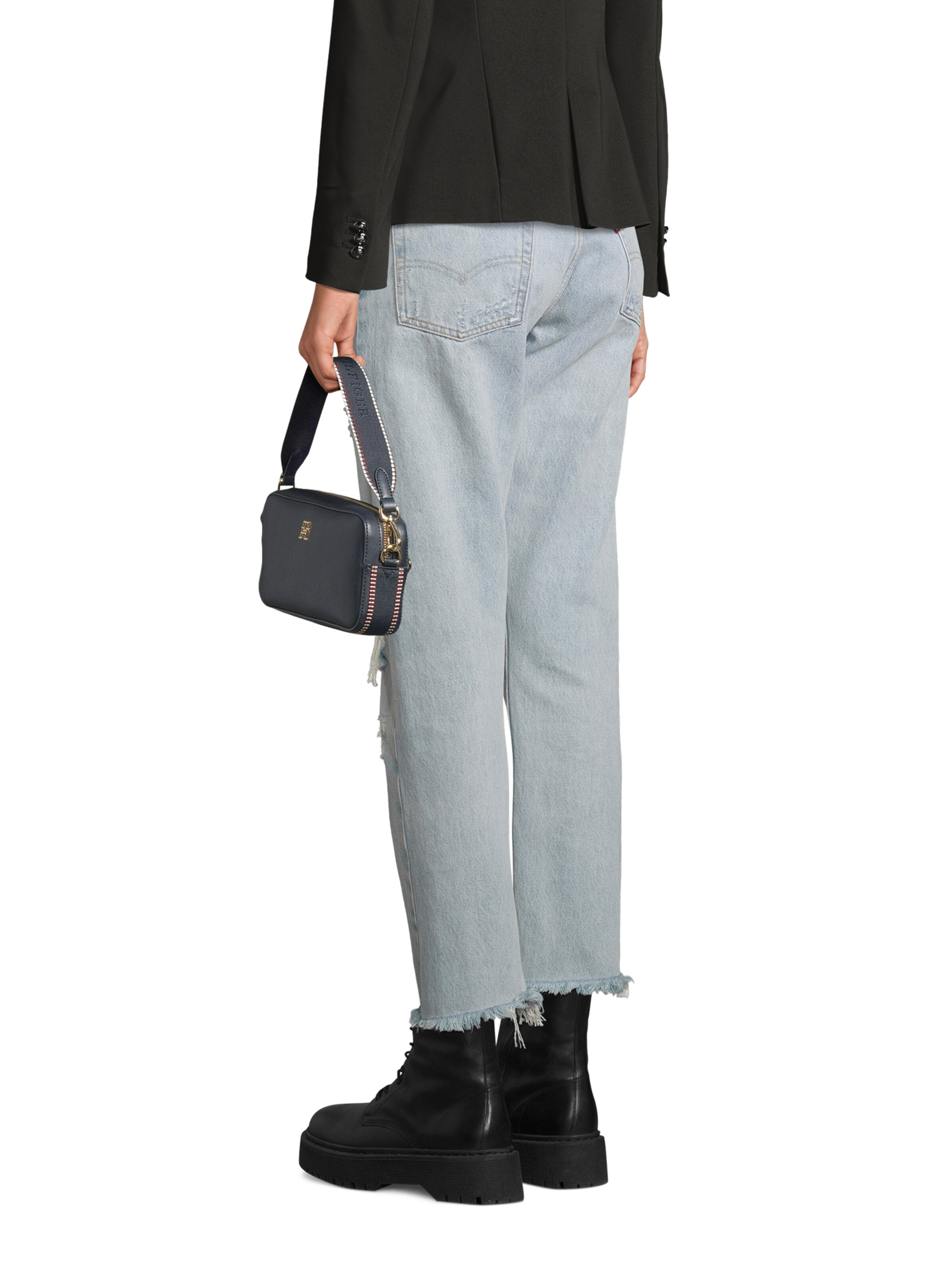 TOMMY HILFIGER Τσάντα χειρός 'DISTINCT' σε μπλε