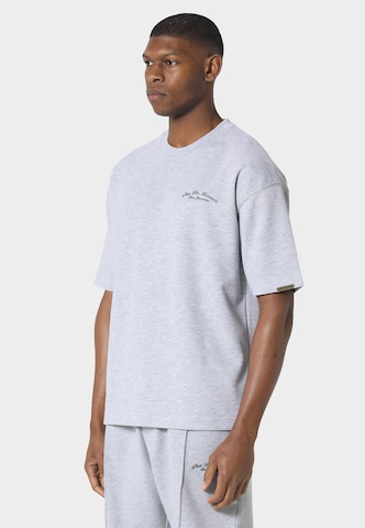 T-Shirt 'Crest' Pas De Monaco en gris