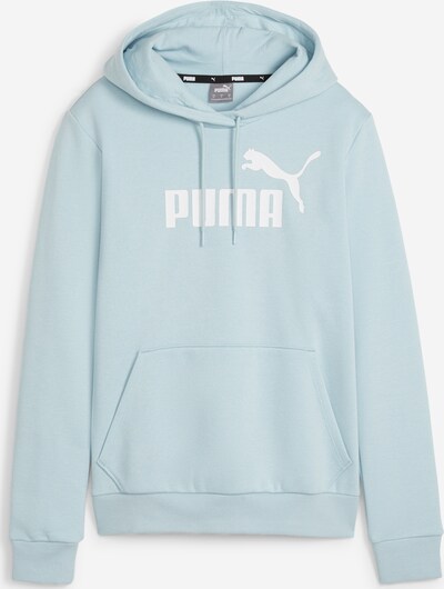 PUMA Sportief sweatshirt 'Essentials' in de kleur Lichtblauw / Wit, Productweergave