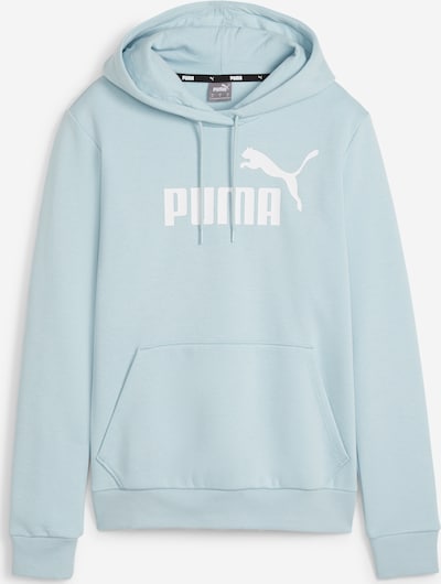 PUMA Sportsweatshirt 'Essentials' in hellblau / weiß, Produktansicht