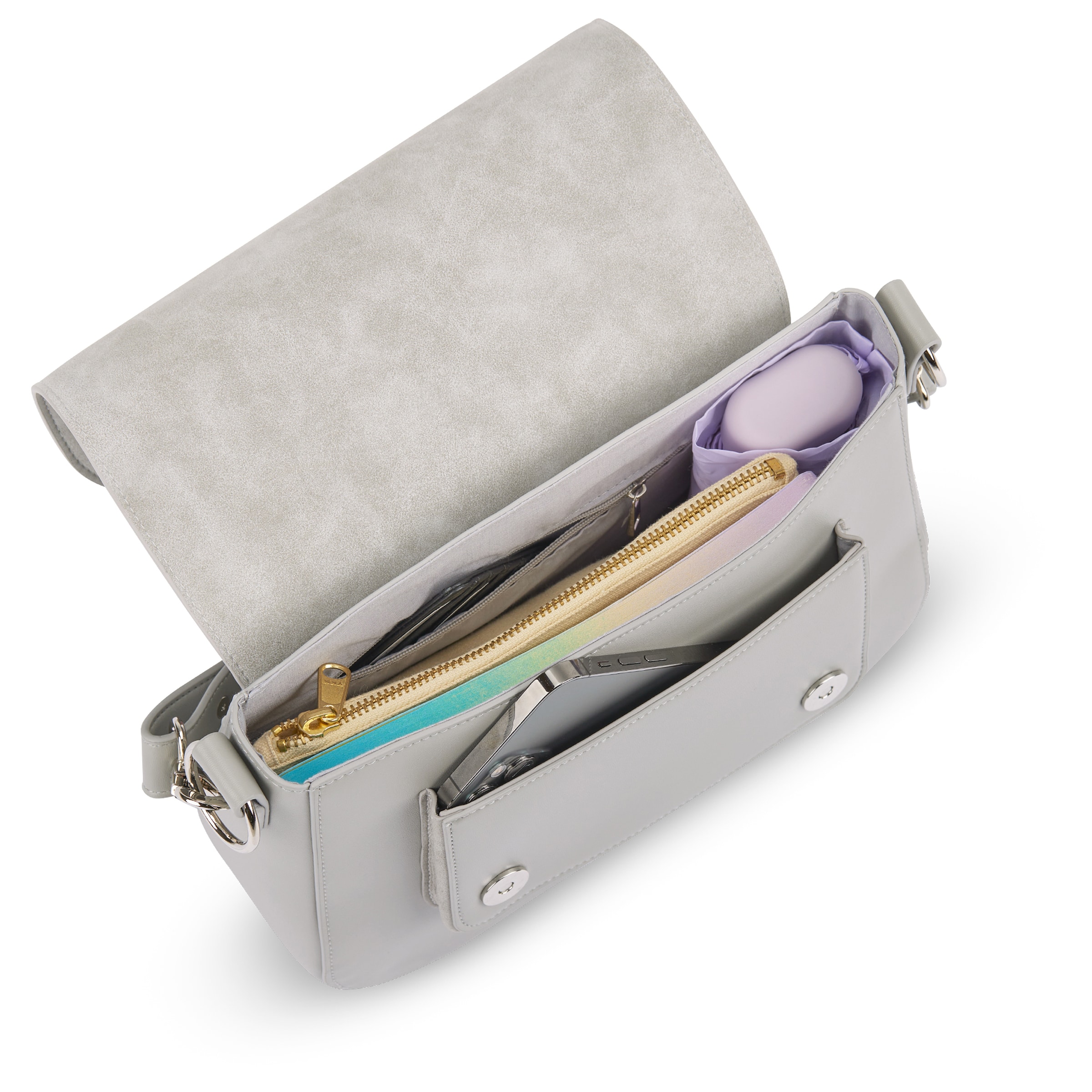 Expatrié Axelremsväska 'Louise Large' i grå