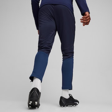 PUMA Slimfit Sporthose 'TeamGoal' in Blau