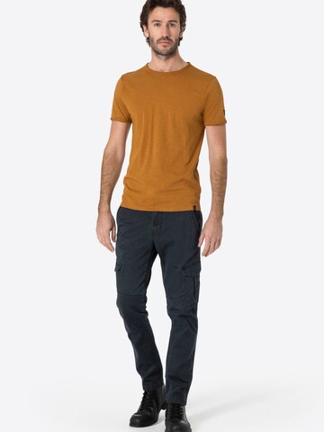 TIMEZONE Regular Cargohose 'Niklas' in Blau