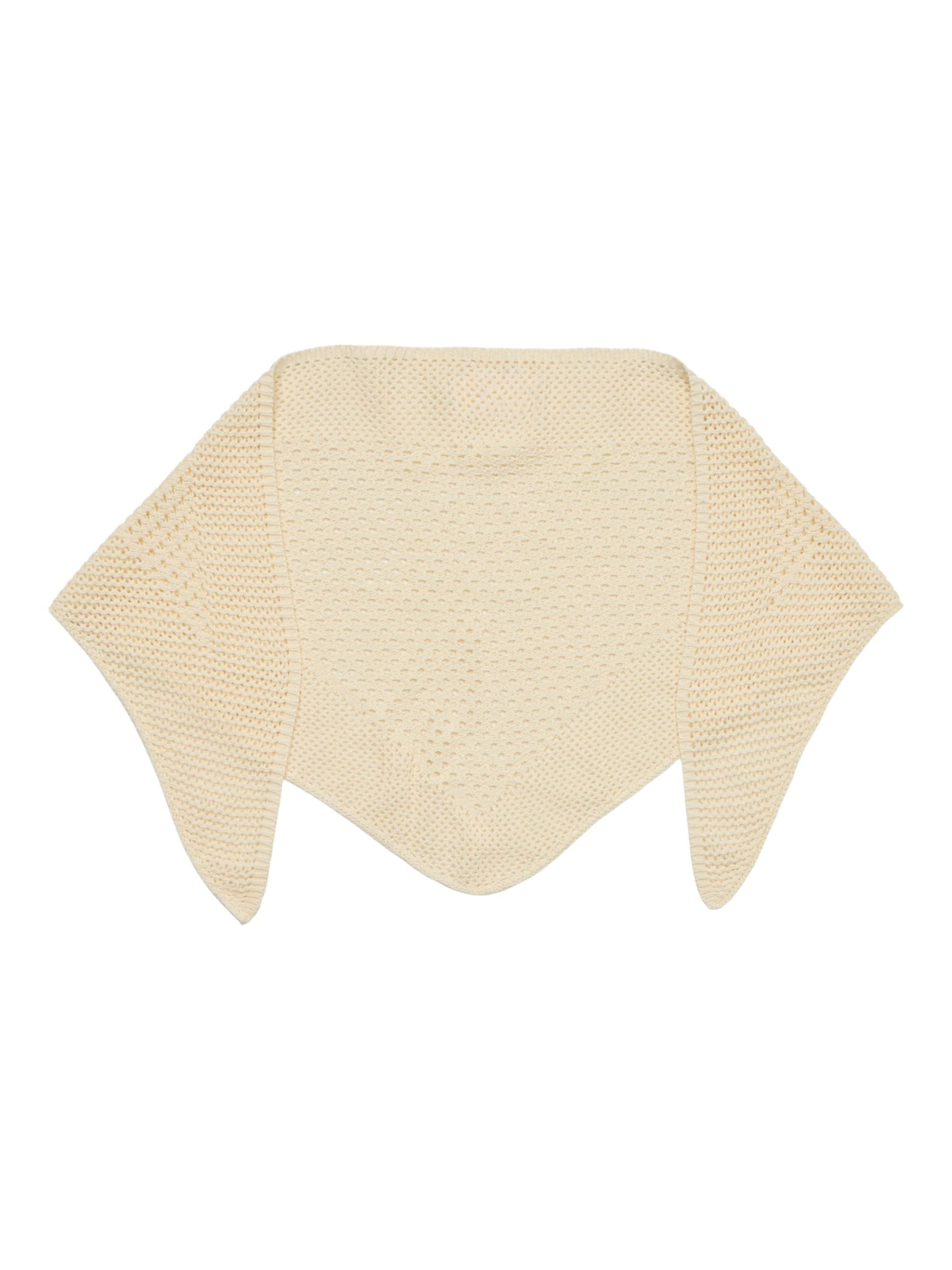 OBJECT Sjaal 'OBJGoody' in Beige: voorkant