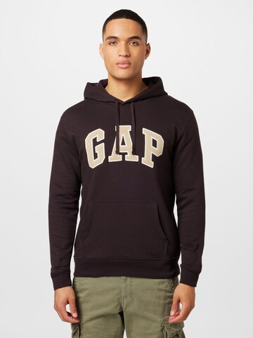 GAP Sweatshirt in Bruin: voorkant