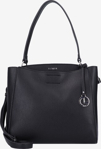 L.CREDI Handbag 'Fabienne' in Black: front
