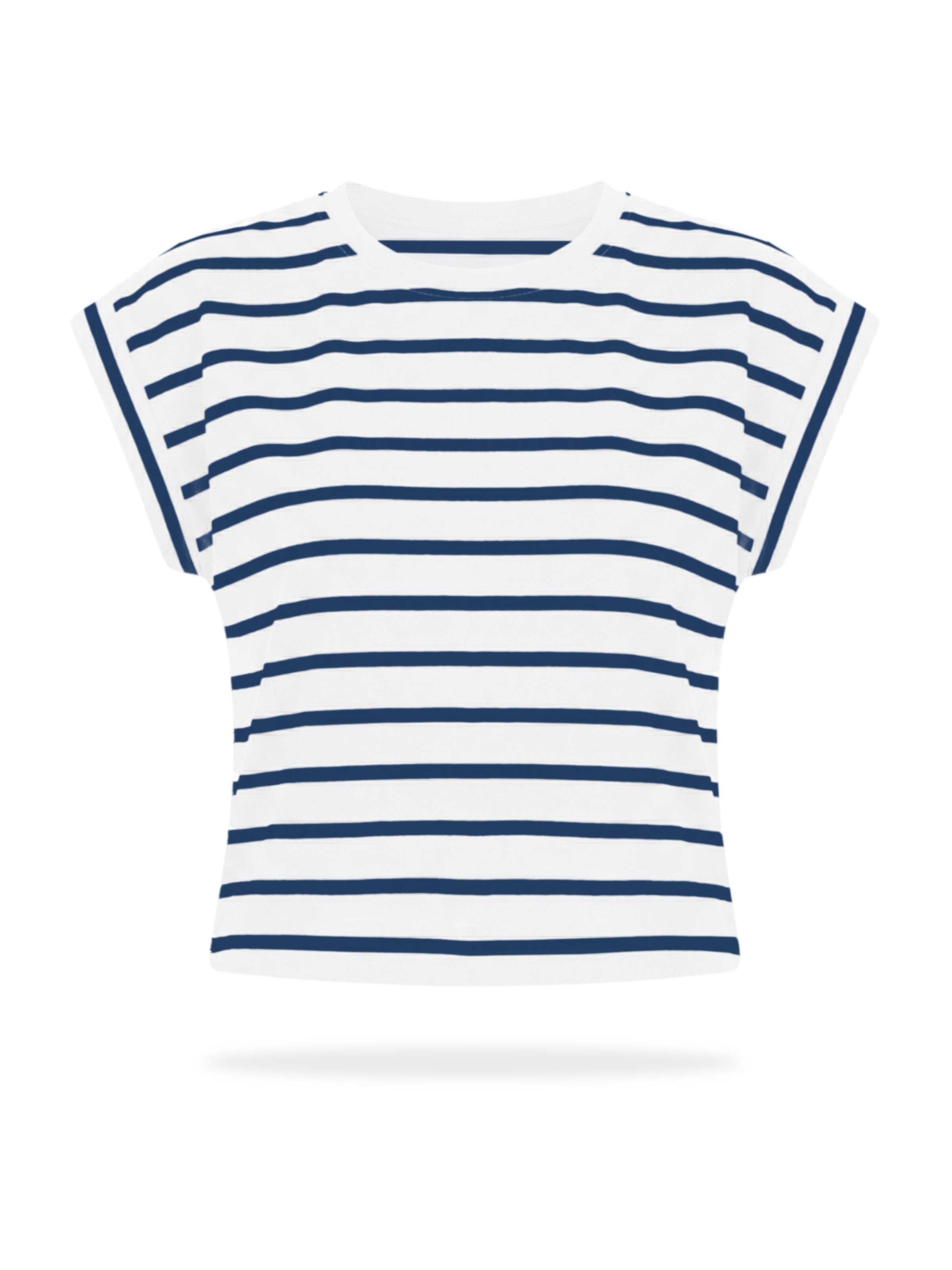 Imily Bela Majica | modra barva: sprednja stran